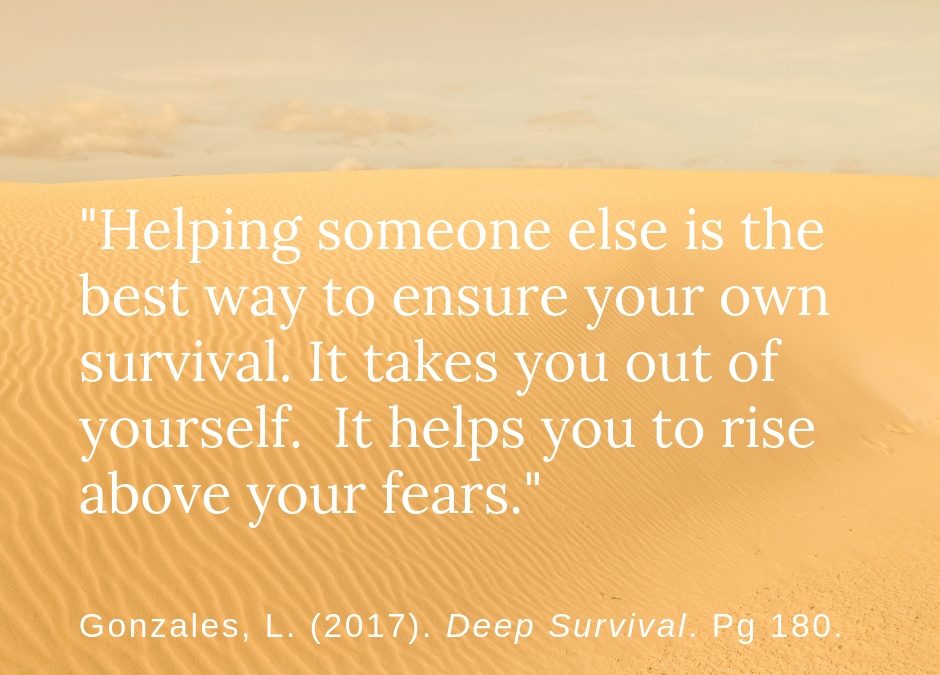 Helping Someone Else